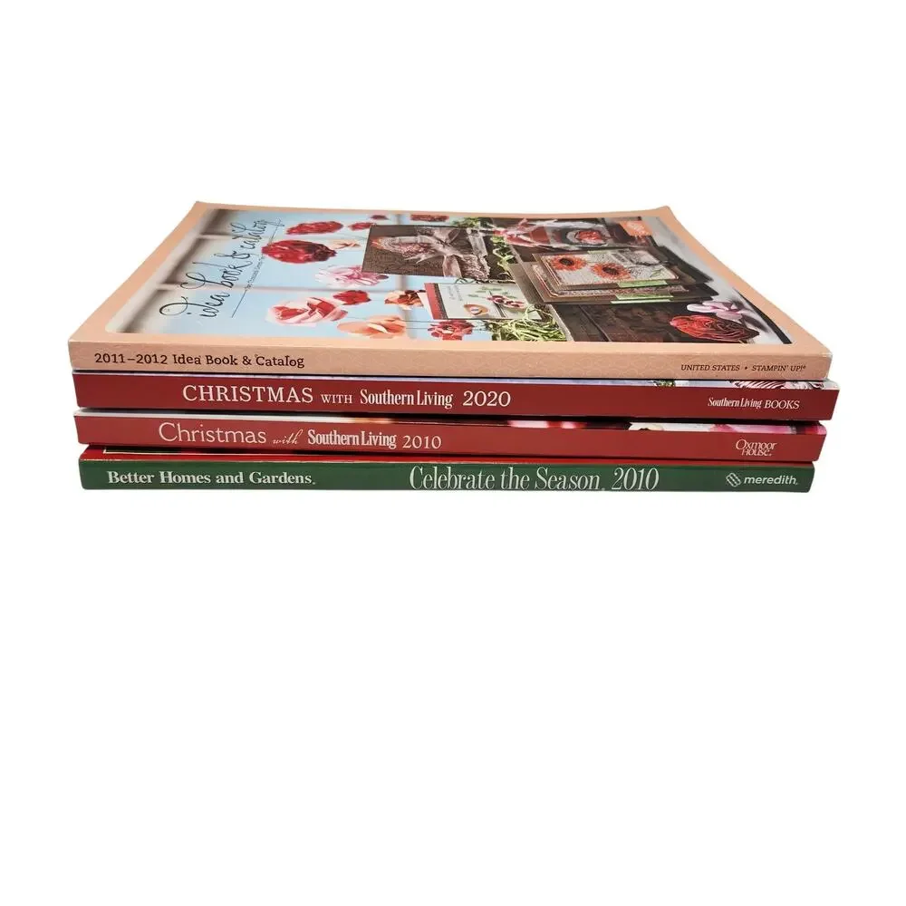 Lot Of 4 Holiday DIY Cookbooks Crafts & Home Decor Ideas Seasonal Bundle Books